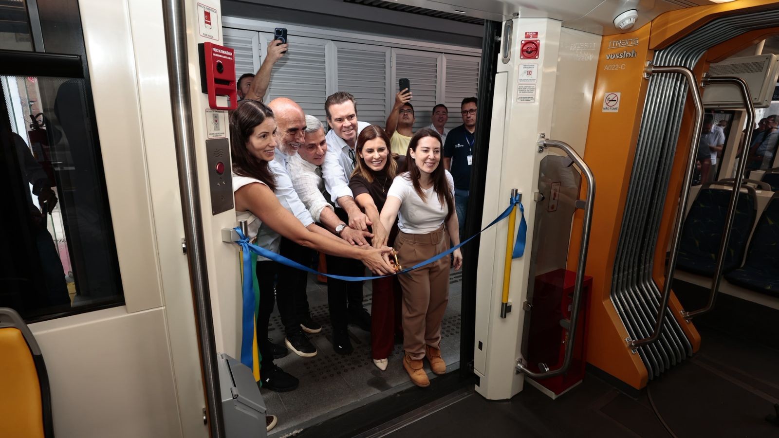 Novo trecho do VLT é inaugurado em Santos após cinco anos de espera