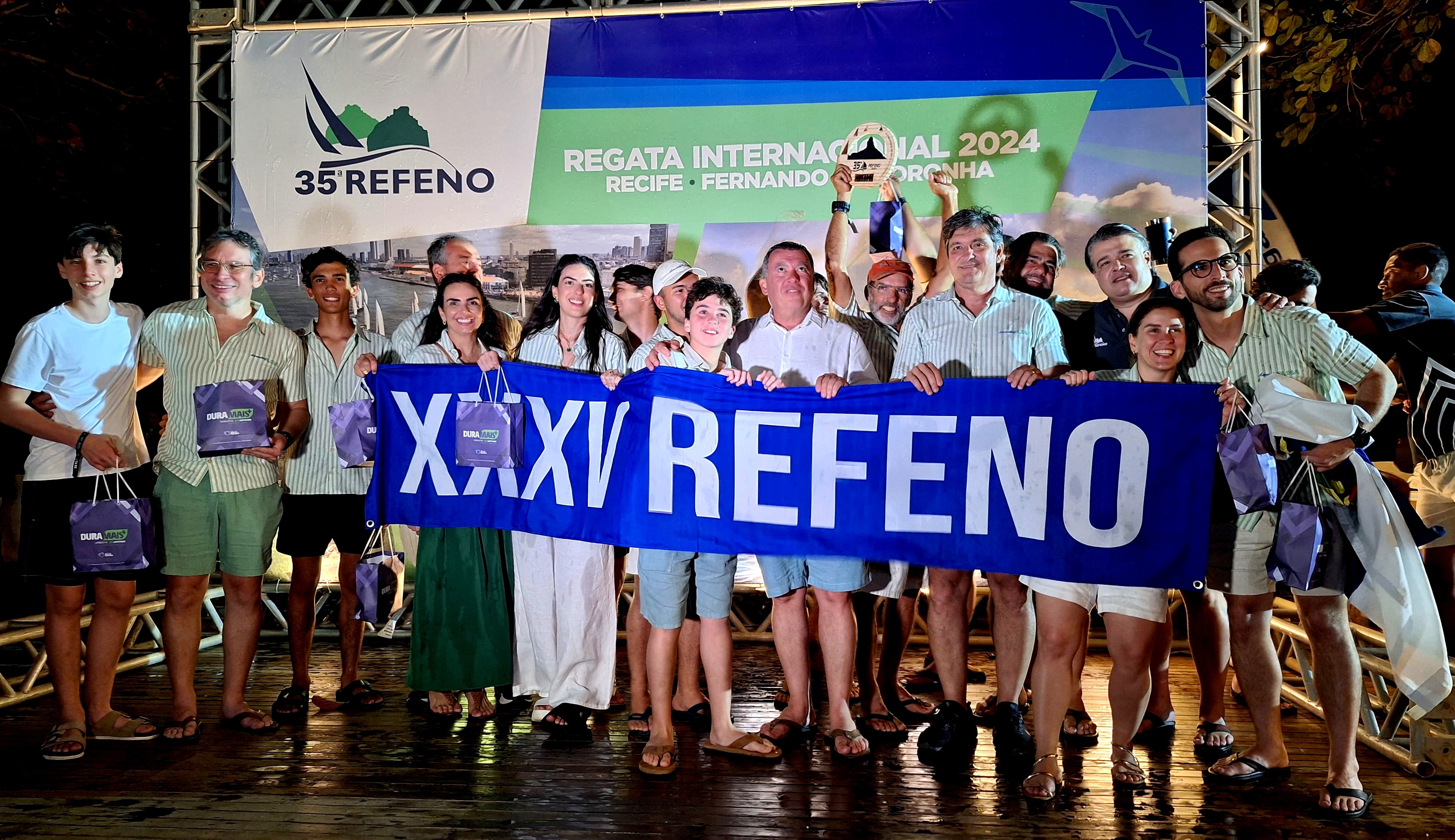 Vencedores da Regata Recife–Fernando de Noronha recebem premiações; VÍDEO