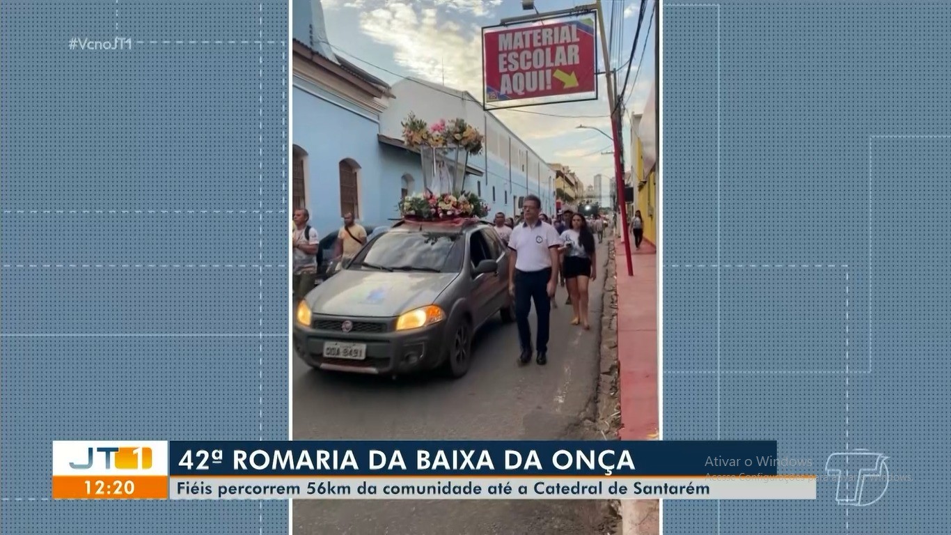Romaria da Baixa da Onça reúne fiéis no Dia da Imaculada Conceição, em Santarém