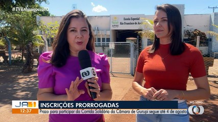 Corrida solidária da Câmara de Gurupi tem inscrições prorrogadas