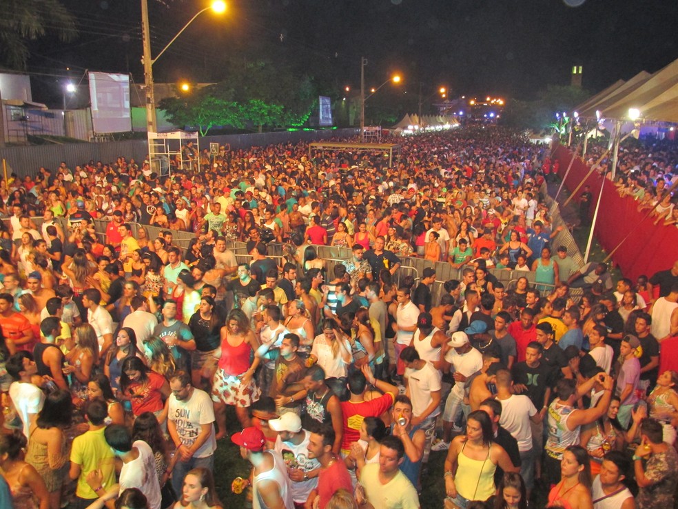 Carnaval em Guapé (MG) (foto de arquivo) — Foto: Gilberto César de Oliveira