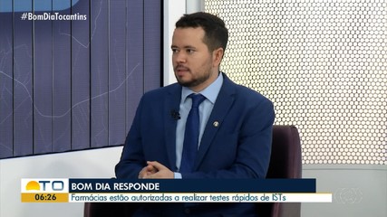 Bom Dia Responde fala sobre farmácias que estão autorizadas a fazer testes de ISTs