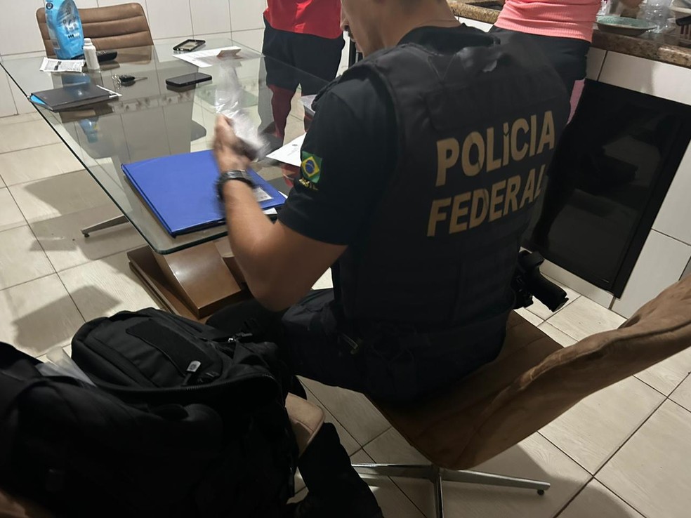Operação combate fraudes bancárias eletrônicas no RN e outros seis estados — Foto: Polícia Federal/Divulgação