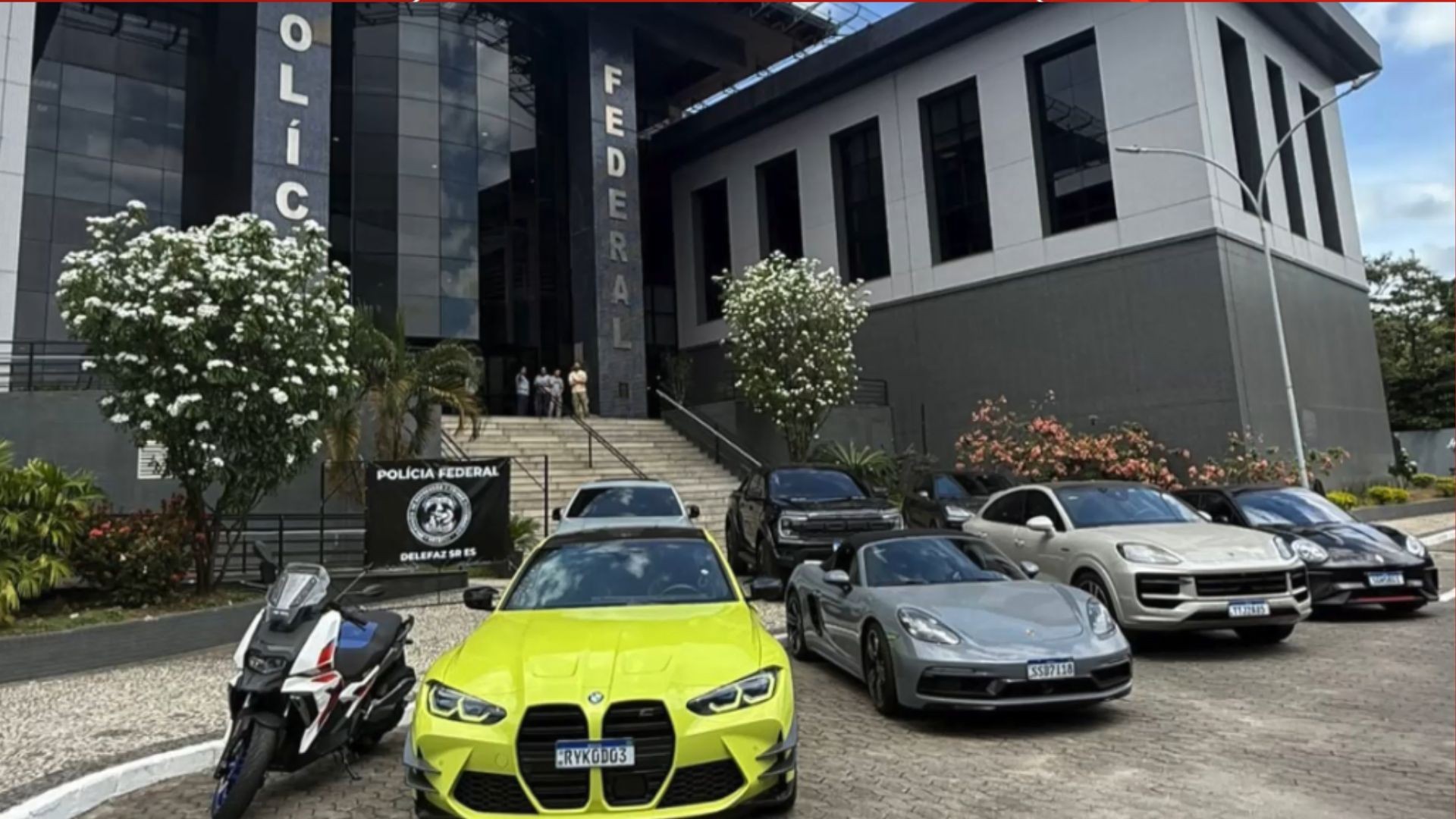 Operação da PF contra 'gatonet' apreende R$ 1,7 milhão e veículos de luxo no ES, RJ, SP e DF