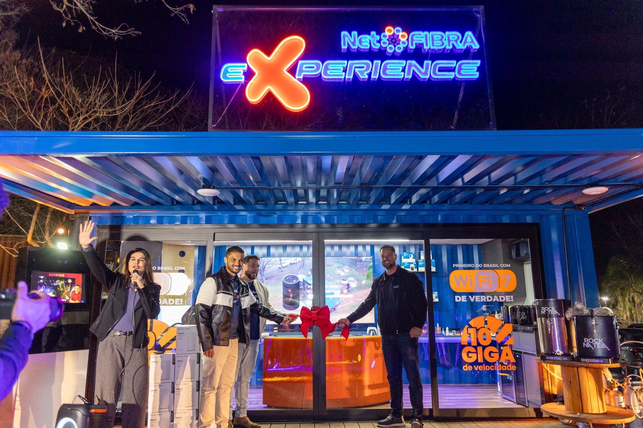 NetFibra Tech inaugura o primeiro container tecnológico do Brasil