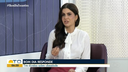 Médica fala sobre obesidade no Bom Dia Responde