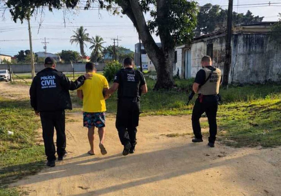 Homem foi preso em Eunápolis — Foto: Polícia Civil