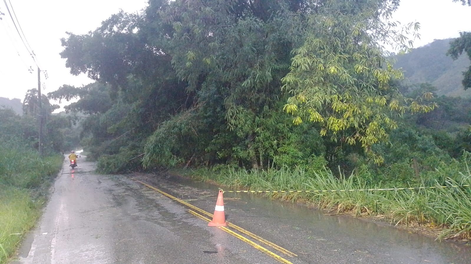 Chuva forte causa transtornos em Paulo de Frontin e Paracambi