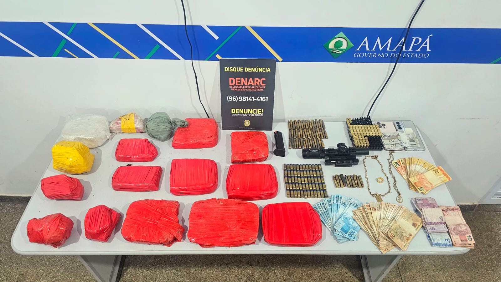 Polícia prende quadrilha que trazia drogas da Bolívia para o Amapá e apreende 13 quilos de crack