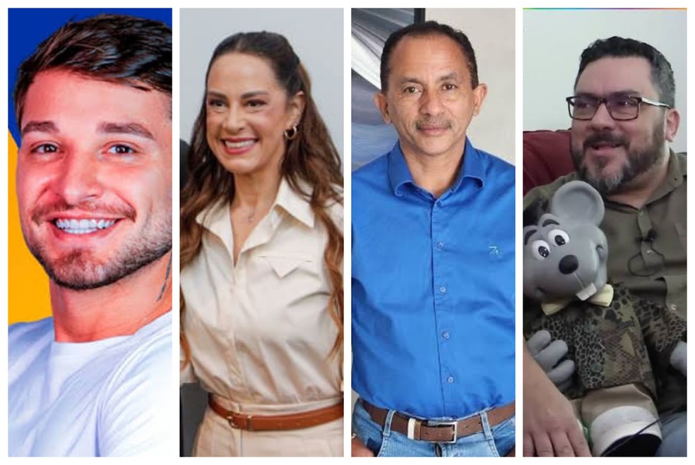 1 de 2
MC Gui, Caneta Azul, Silvia Abravanel e Eduardo Xaropinho: famosos que se deram mal e n&atilde;o se elegeram em SP &mdash; Foto: Montagem/g1/Redes Sociais