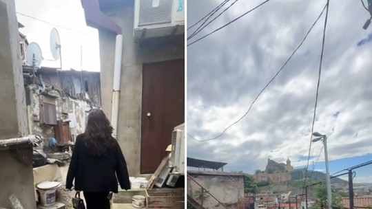 É #FAKE que vídeo mostre empresária estrangeira andando por rua estreita com encanamentos expostos até hospedagem da COP30, em Belém - Post enganoso divulga gravação em Tiblisi, capital da Geórgia Prefeitura da capital paraense disse ao Fato ou Fake que imagens não foram registradas na cidade.