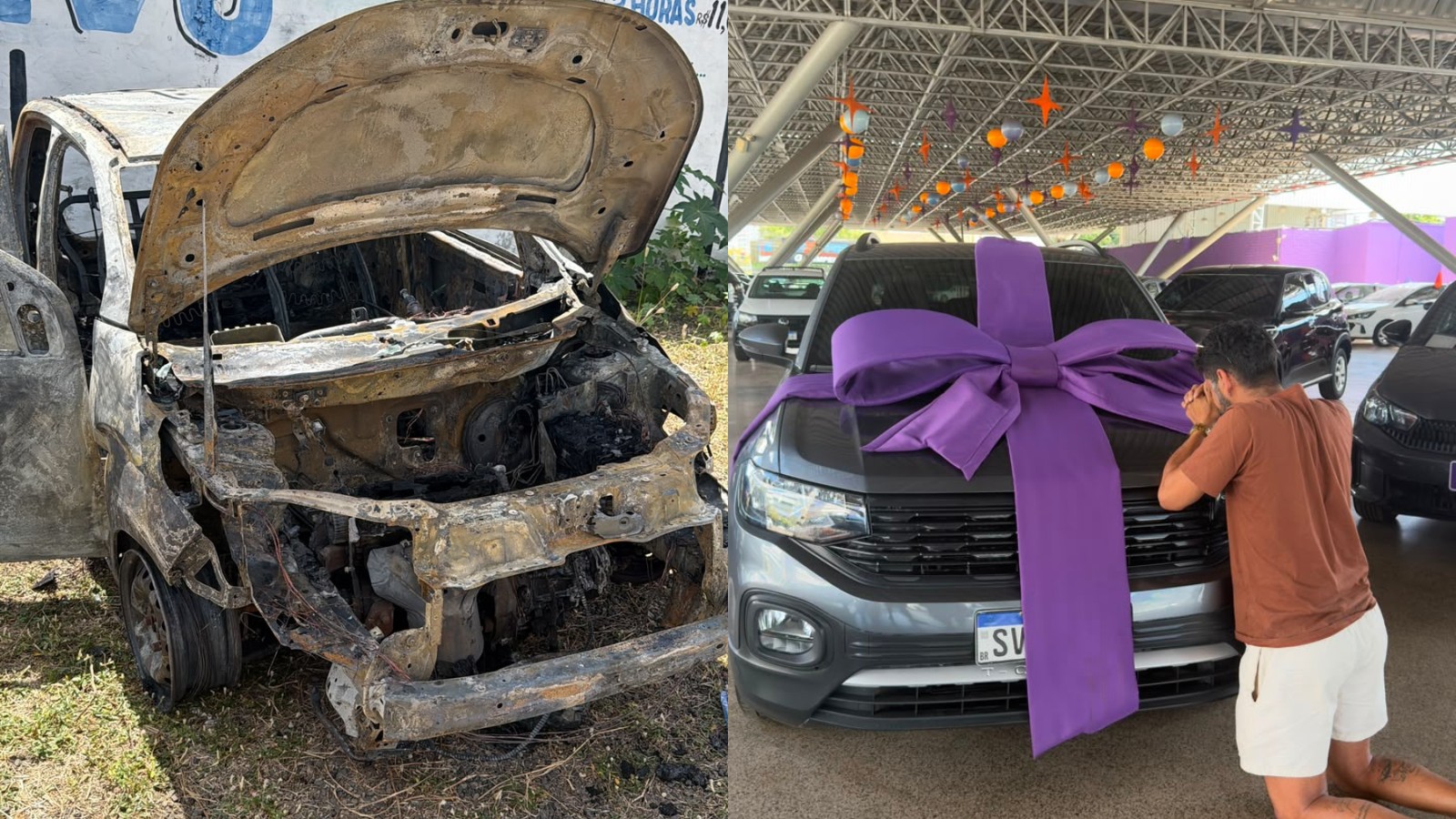 Cabeleireiro que perdeu carro sem seguro em incêndio em Teresina planejava vender veículo em outubro