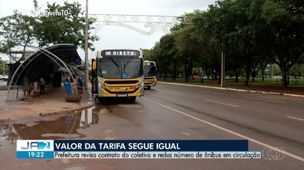 Número de ônibus do transporte público de Palmas será reduzido em revisão de contrato