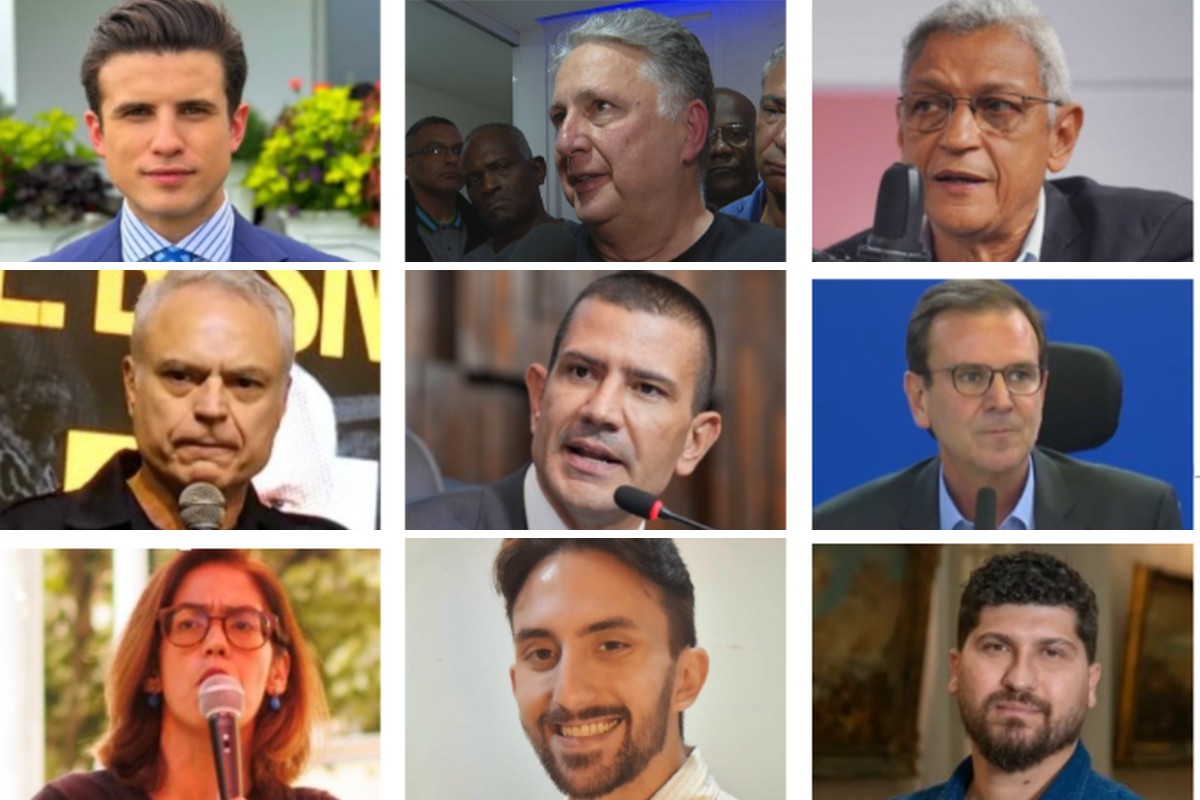 Segurança domina redes dos candidatos ao governo do RJ; meio ambiente e transporte têm pouco espaço, aponta FGV