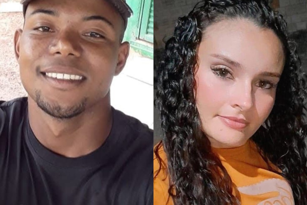 Makiane Brito, de 28 anos, foi morta a facadas, em Novo Santo Antônio (MT). O principal suspeito é o ex-namorado da vítima, Calil Moreira Nunes, de 28 anos. — Foto: Reprodução