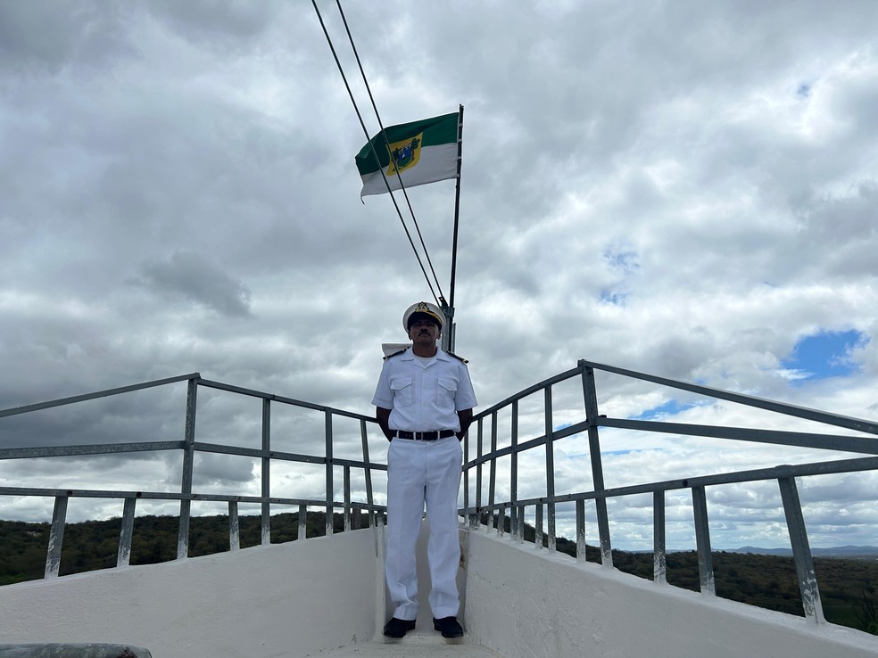 Jailson Gomes, idealizador do projeto — Foto: Lucas Cortez/Inter TV Cabugi