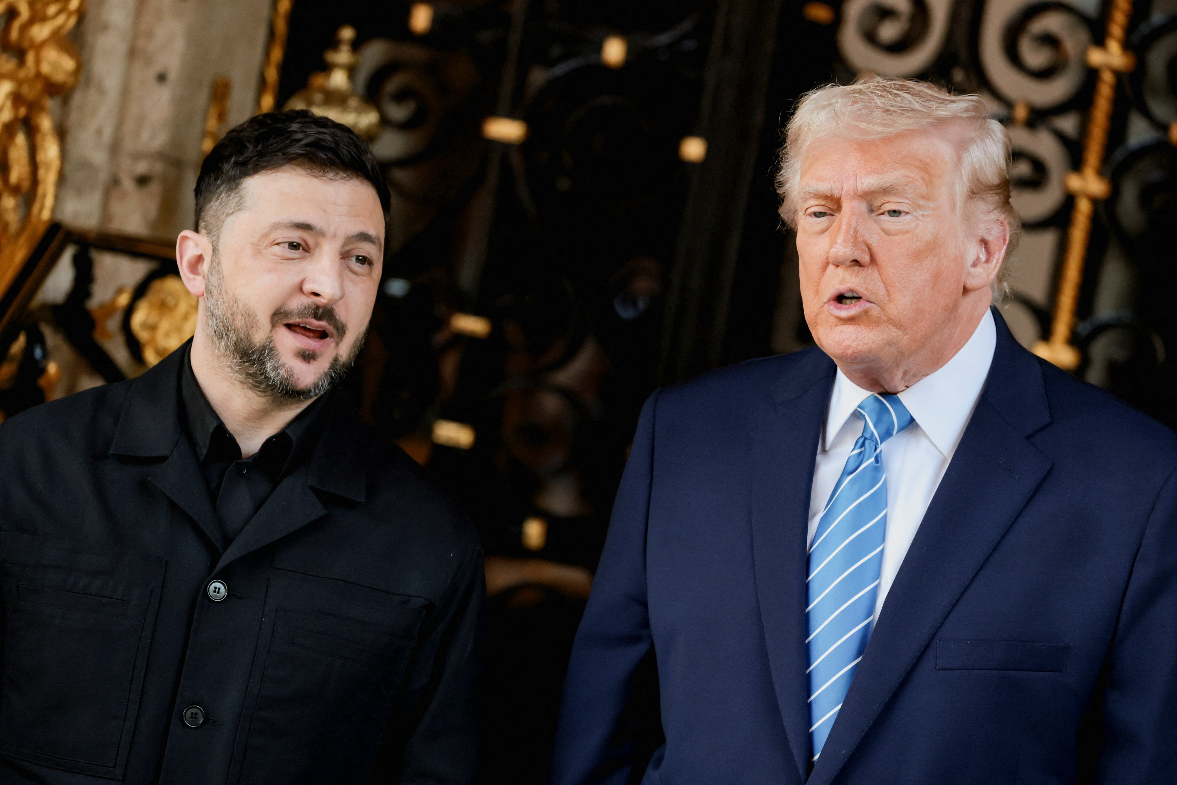 Ucrânia discute presença em seu território de tropas dos EUA com Trump, diz Zelensky