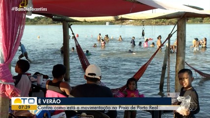 Mês de julho atrai turistas e movimenta a economia na Praia Porto Real