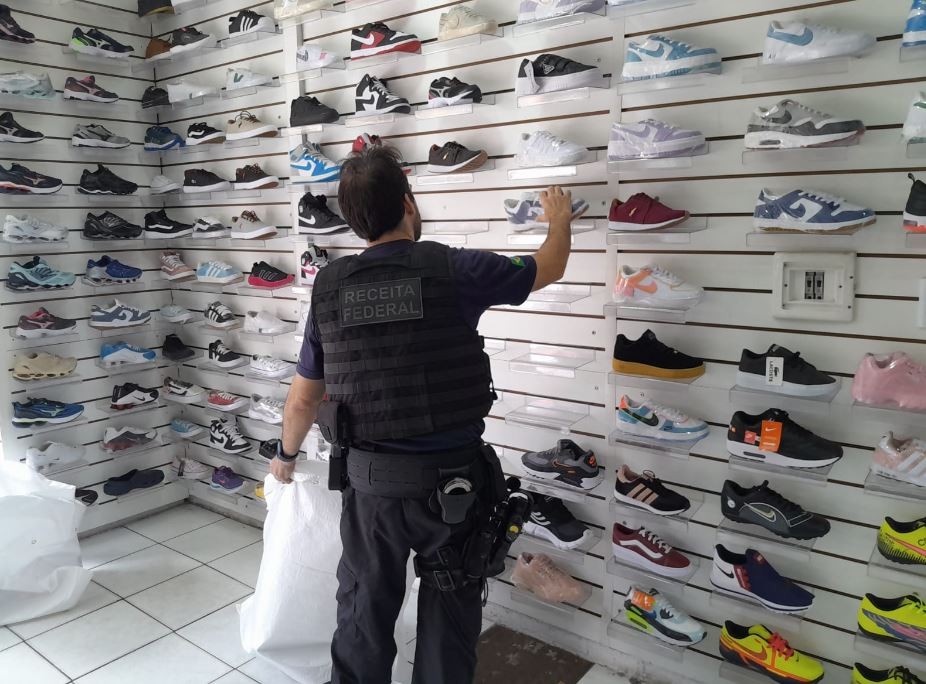 No 2º dia de operação, cinco lojas em Fortaleza são alvos da Receita Federal 