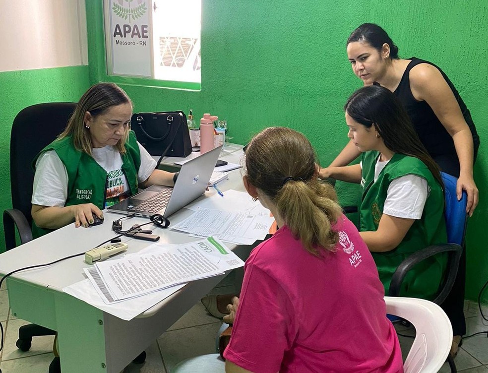 Defensoria Pública realiza atendimentos em Mossoró, nesta segunda (15) — Foto: DPE-RN/Divulgação