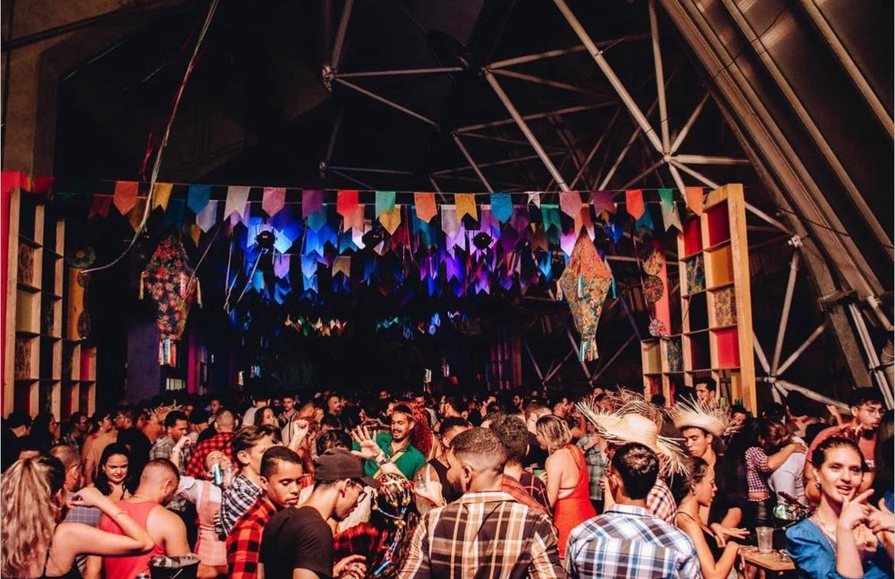 Arraiá 'Olha a Cobra' em 2023 — Foto: Reprodução