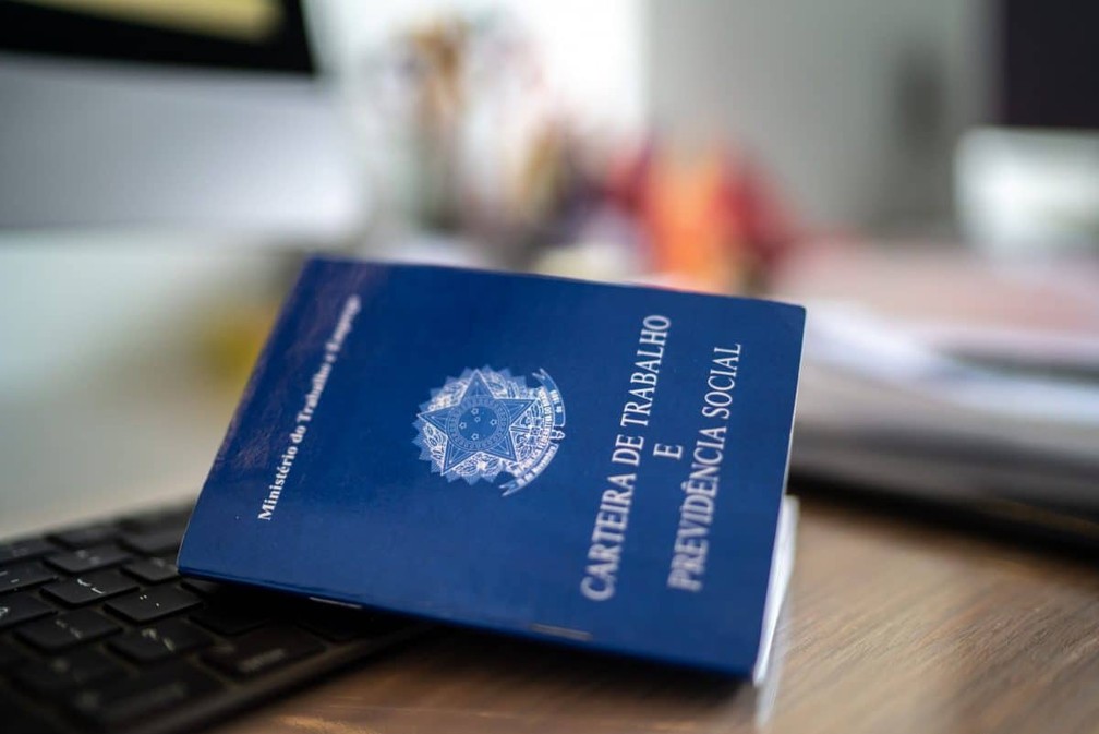 Carteira de Trabalho — Foto: Reprodução