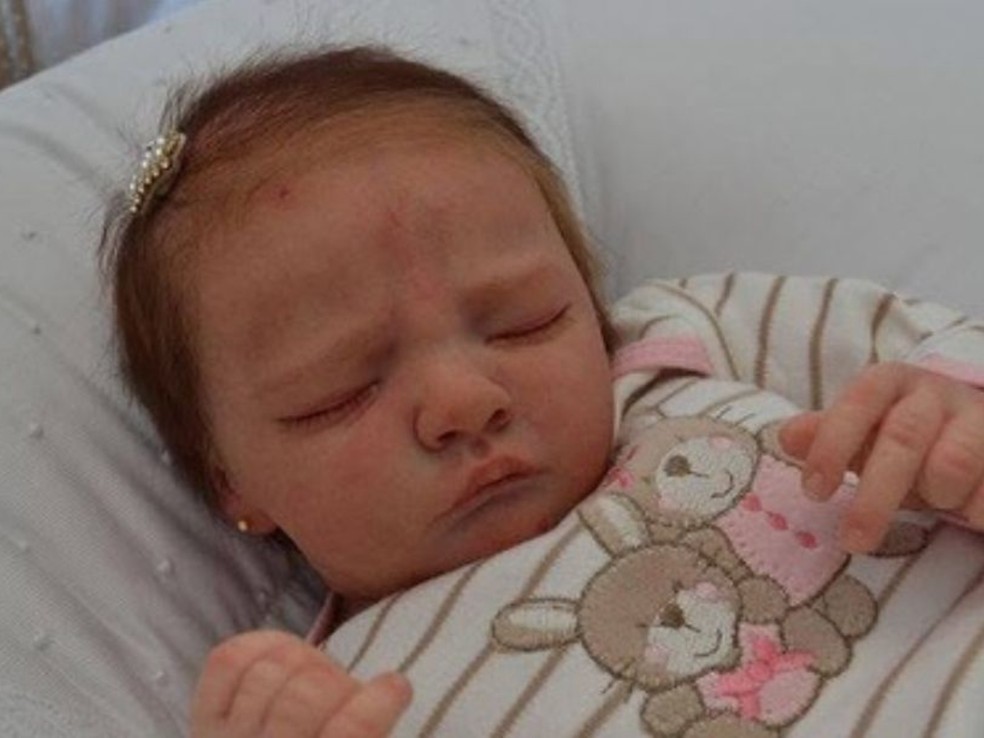 Artista viraliza nas redes sociais com vídeos de bebês reborn — Foto: Reprodução instagram/alanababys