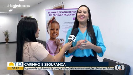 Cadastro de acolhimento está com inscrições abertas em Palmas