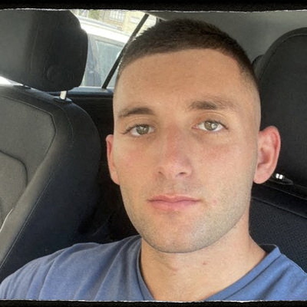 Matan Angrest, refém israelense sob poder do Hamas — Foto: Reuters