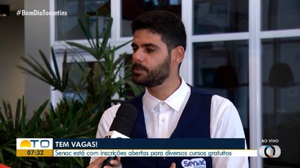 Senac está com inscrições abertas para cursos gratuitos em Palmas