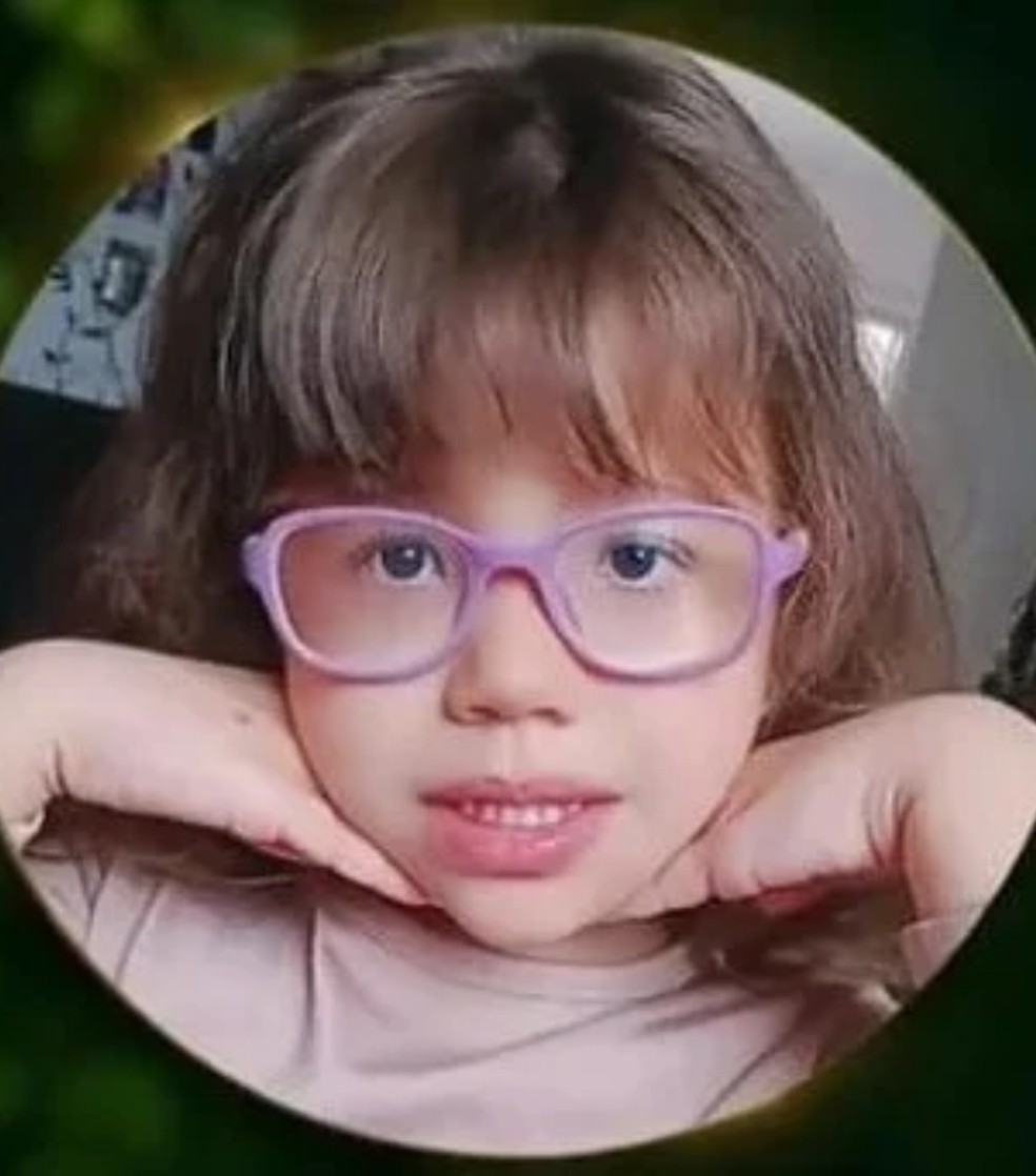 Heloise da Silva Cruz tinha 3 anos de idade — Foto: Reprodução - Funerária Vidaprev/Redes Sociais