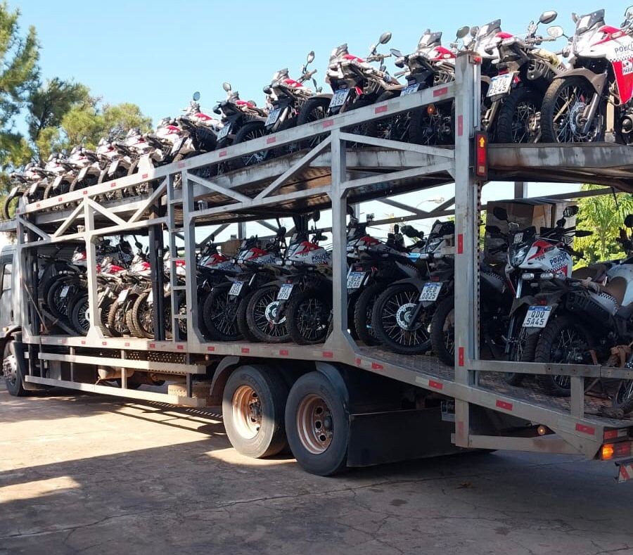 CPR-I recebe 59 motos para reforçar o policiamento na região do Baixo Amazonas