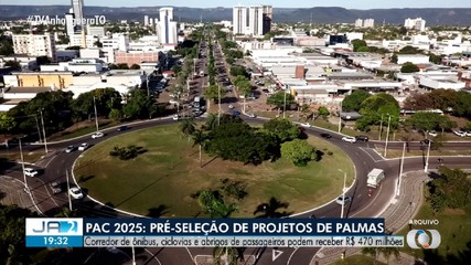 Três projetos de mobilidade urbana de Palmas foram selecionados pelo Novo PAC