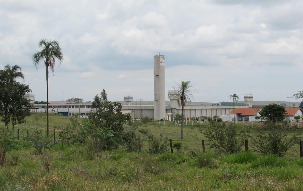 Um dos presídios que abriga parte da população de Balbinos (SP) — Foto: Paulo Toledo Piza/g1/Arquivo