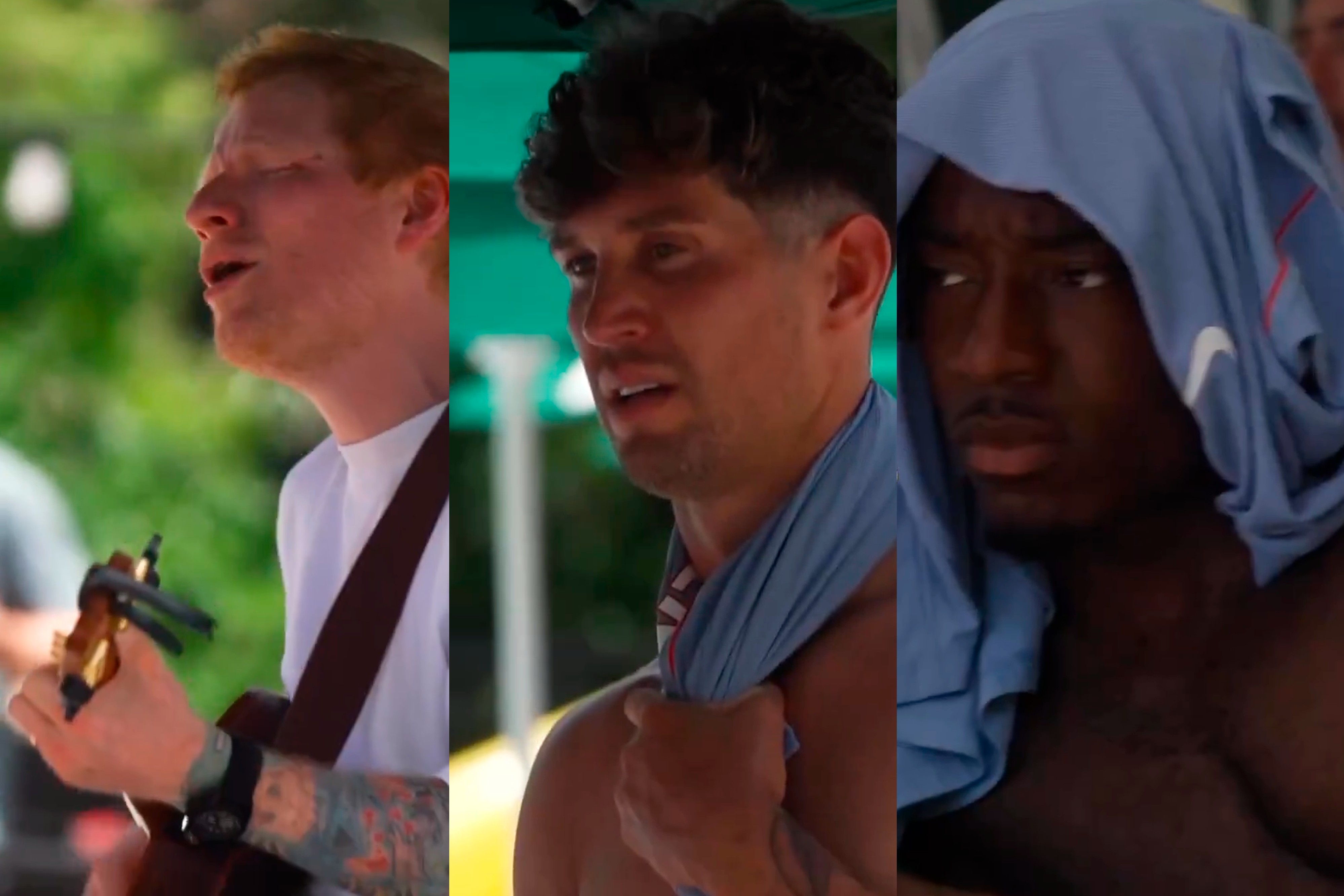 Ed Sheeran: Reação apática da seleção inglesa em show viraliza