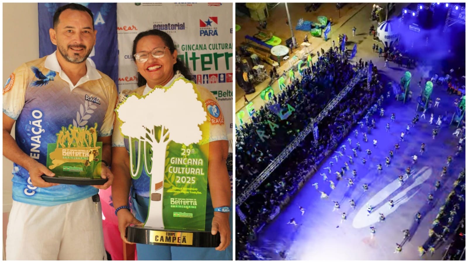 Equipe Raça conquista o título de campeão da 29ª Gincana Cultural de Belterra