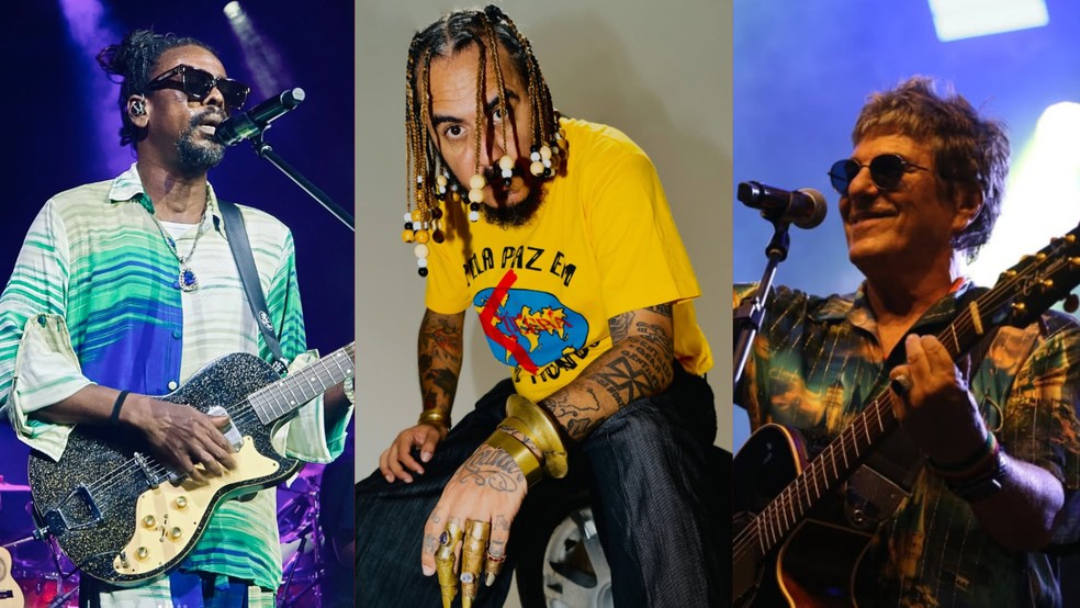 Seu Jorge, Marcelo D2, Blitz — Foto: Reprodução/Instagram