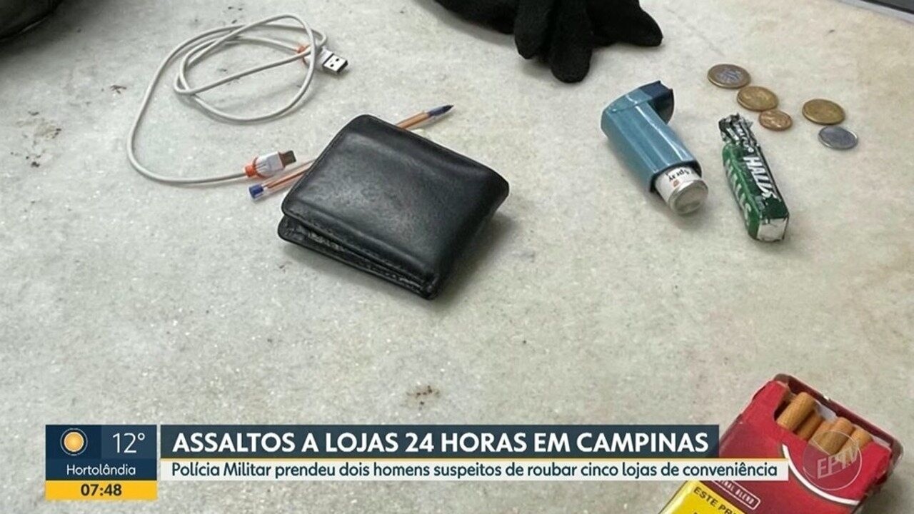 Dupla é presa suspeita de roubar cinco lojas de conveniência em ...