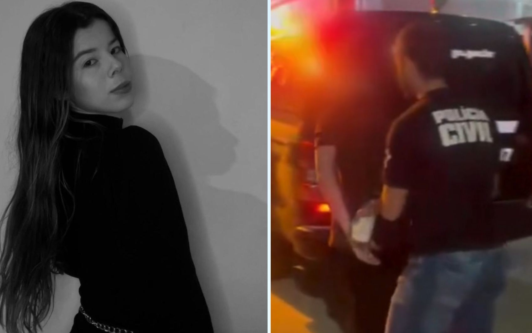 Pai entrega filho em delegacia após jovem confessar ter matado a companheira com série de facadas, diz delegado