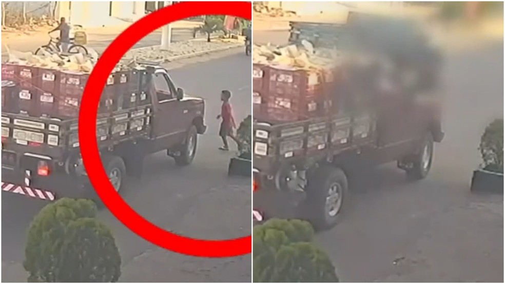 Menino de 7 anos é atropelado ao atravessar avenida em Tianguá — Foto: Divulgação