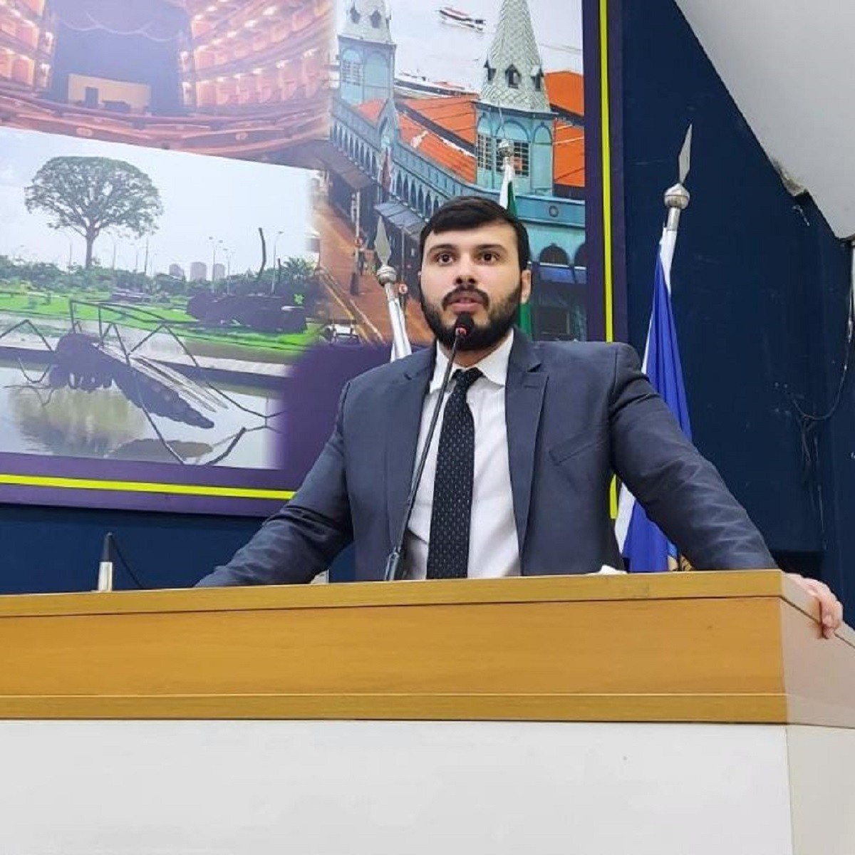Vereador Renan Normando, do MDB, é eleito presidente da Câmara Municipal de Belém