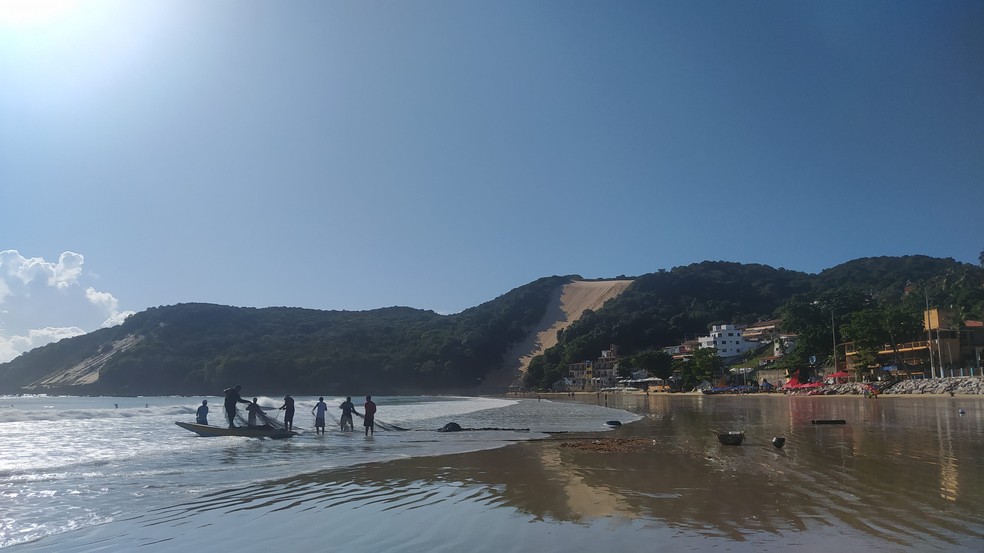 Praia de Ponta Negra, Natal, Rio Grande do Norte, RN — Foto: Fernanda Zauli/g1