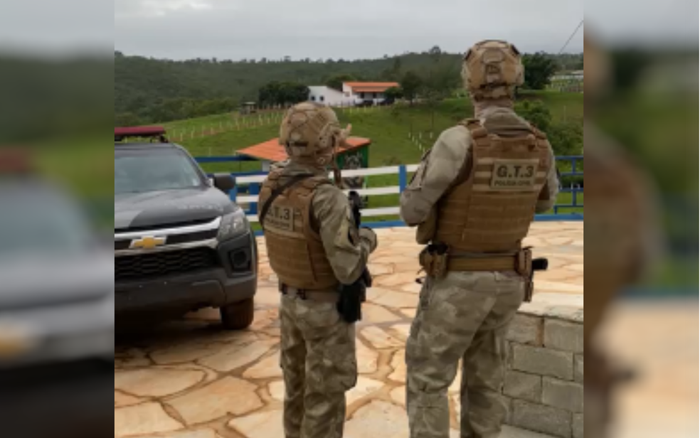 Polícia Civil cumpre mandados de prisão em Goiás e no Mato Grosso durante Operação Las Vegas — Foto: Divulgação/Polícia Civil