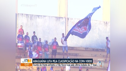 Araguaína luta pela classificação na Copa Verde