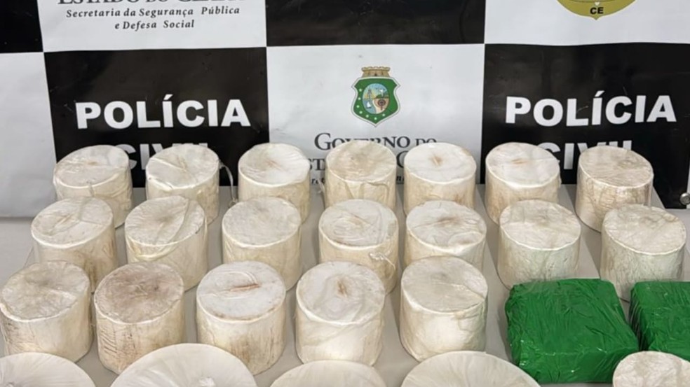 Casal é preso transportando drogas escondidas em portas de carro no Ceará. — Foto: Reprodução