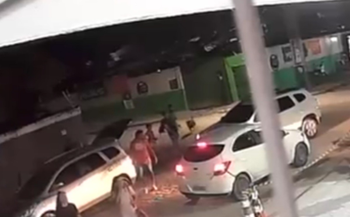 Rottweiler ataca cadela no meio da rua e deixa animal com pulmão perfurado e costelas quebradas; imagens fortes