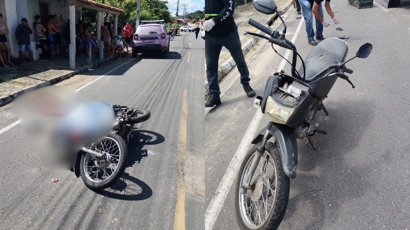Homem morre e outras duas pessoas ficam feridas em batida entre duas motos no litoral do Piauí
