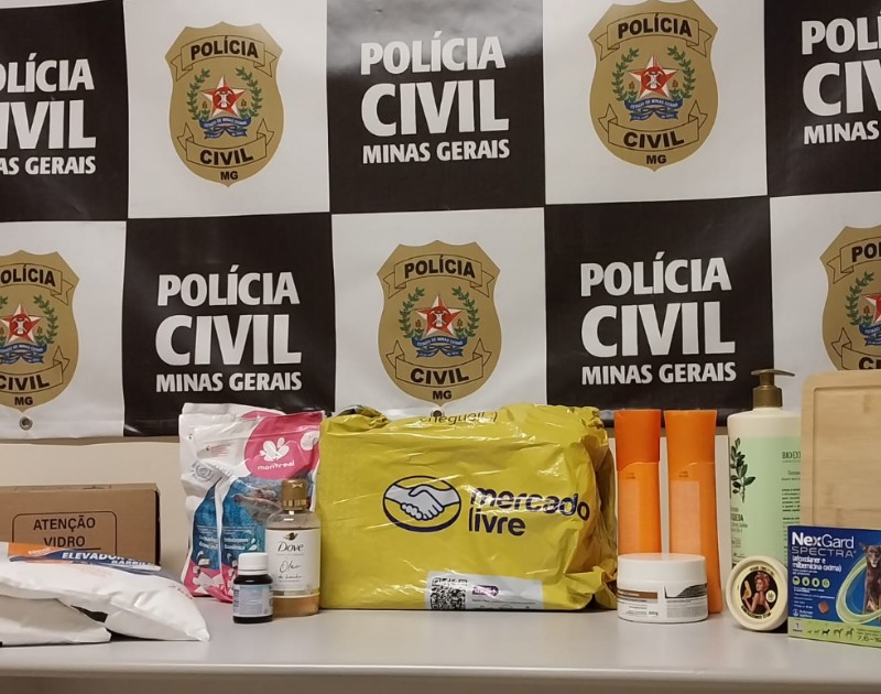 Cosméticos, petiscos e produto veterinário: Mulher é presa por fazer mais de 30 compras com cartão de outra pessoa