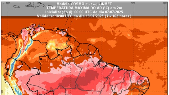Manhãs frias, tardes secas e chuva no litoral: veja como fica o tempo até domingo (13) em todo o país - Fim de semana deve amanhecer gelado no Sul, Sudeste e interior do Nordeste. Sol forte e ar seco predominará em boa parte do Centro-Oeste e chuvas isoladas devem ocorrer no Norte e no litoral nordestino.
