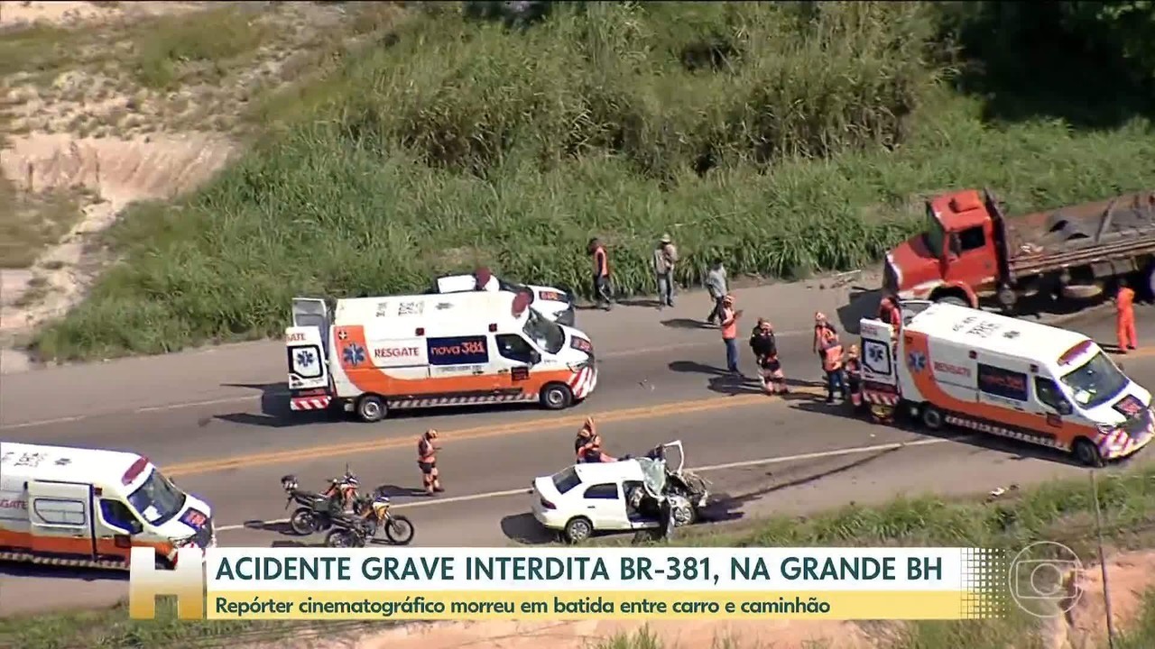 Band Minas confirma morte encefálica da repórter Alice Ribeiro após acidente na BR-381